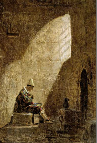 «Aschermittwoch» von Carl Spitzweg, 1855-1860, Staatsgalerie Stuttgart. Nach der ausgelassenen Zeit beginnt nun die Zeit der Besinnung und Umkehr