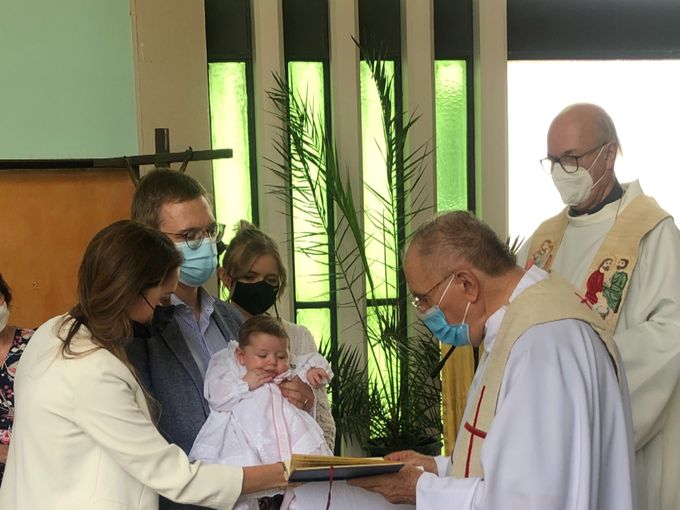 Am 26. Dezember 2021 wurde Luisa Valentina Schachner Cruz getauft 